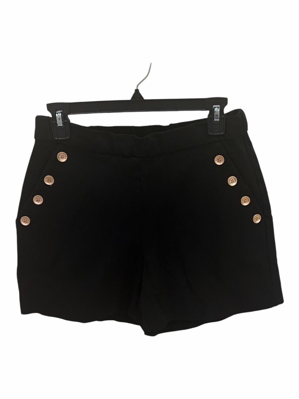 Fifteen Twenty Black Mel Button Pocket Shorts
